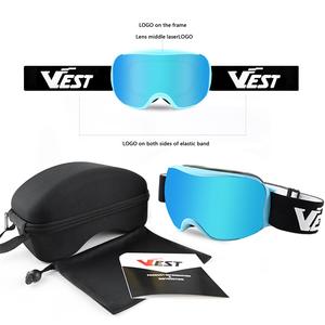 Lunettes de ski avec logo personnalisé lentille anti-buée 100% protection UV sur les lunettes de snowboard lunettes de neige hommes femmes jeunes vente en gros - Product Image 6