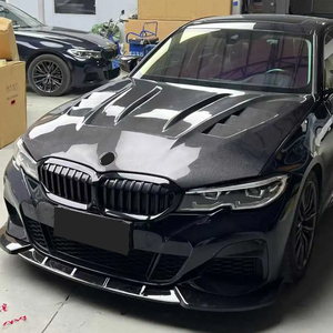 Cofano in Fibra di Carbonio Stile D Personalizzato per <span class=keywords><strong>BMW</strong></span> Serie <span class=keywords><strong>3</strong></span> G20 G28 M340i, Kit Carrozzeria con Parafango e Cofano in Carbonio - Product Image 5