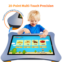 Table interactive intelligente à hauteur réglable automatique de 43 pouces pour l'éducation des enfants, table de jeu numérique multi-touch capacitive