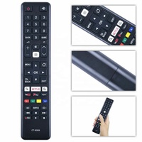 Control Remoto Universal Personalizado RCU de Alta Calidad, Nuevo, CT-8069, para Todos los Televisores Inteligentes Toshiba Regza con NETFLIX, YouTube y FPlay