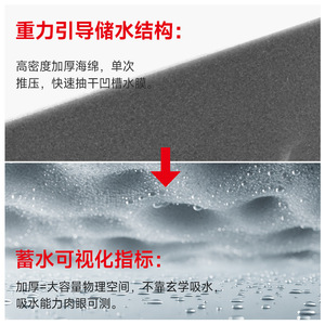 Éponge japonaise rectangulaire double face pour le nettoyage des surfaces irrégulières dans la salle de bain - Product Image 3