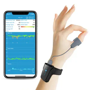 Wellue-Monitor de ritmo cardíaco, sensor de sueño, oxímetro de pulso Spo2 Max, Bluetooth