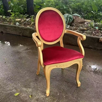 Silla Luis de Resina Apilable de Lujo con Respaldo Redondo para Exteriores, Comercial, para Eventos, Bodas y Uso en Parques