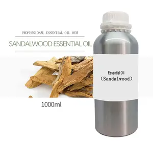 1000ML Sandalwood Oil 100% Natural Pure Essential Oil Sandalwood Aromatherapy Fragrance Oil For Candle Making