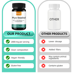 Fabricant de suppléments de Myo-Inositol Shecome en gros, 2000 mg, soutien à la santé reproductive, 120 capsules de Myo-Inositol - Product Image 3