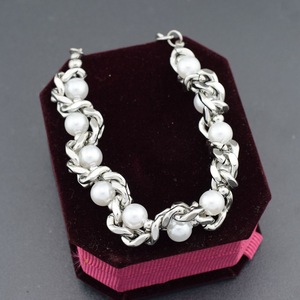 2026 New Simple Popular Design Handmade Pearl <b>Beaded</b> <b>Bracelet</b> Titanium Steel Light Luxury Women's <b>Bracelets</b> Fashion Jewelry - Product Image 1