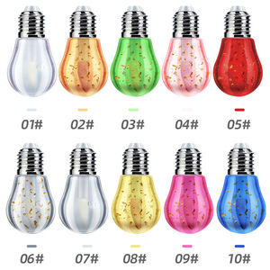 Mini Light Bulb <b>Lip</b> Gloss 8ml Glossy Liquid <b>Lip</b> Tint For Dry Skin - Product Image 5