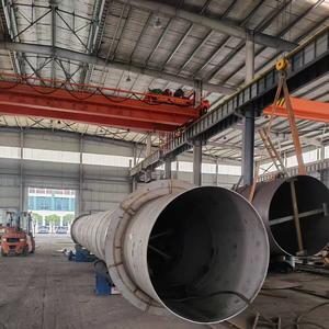 مجفف دوار صناعي كبير، مجفف دوار بسعر تنافسي، مجفف رمل دوار، مجفف دوار صغير، آلة تجفيف دوارة - Product Image 1