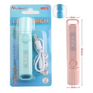 Multifunctional ABS LED Pocket Work Light New Design Portable USB Torch <strong>Flashlight</strong> Outdoor Emergency Camping <strong>Use</strong> EDC <strong>Flashlight</strong> - Product Image 4