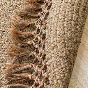 <span class=keywords><strong>Tappeto</strong></span> Boho Nordico Geometrico <span class=keywords><strong>Marrone</strong></span> per Soggiorno, Tappeti da Esterno 2x3, Tappeti da Cucina per Pavimento, <span class=keywords><strong>Rotondo</strong></span> 4 Piedi - Product Image 2