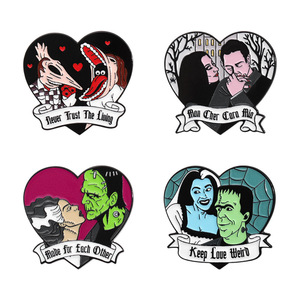 <span class=keywords><strong>Série</strong></span> télévisée européenne <span class=keywords><strong>américaine</strong></span> créative coulée de métal dessin animé amour personnage modélisation broche revers Badge accessoires - Product Image 5