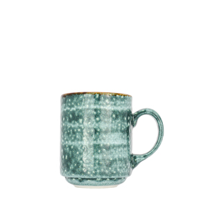 Tazza in Ceramica Turchese Luna 32cl, Mug Impilabile Altezza 10cm - Product Image 1