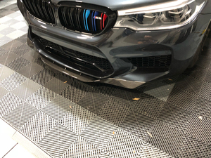 Lèvre supplémentaire de pare-chocs avant en Fiber de carbone de Style RK convient pour BMW F90 M5 2018-2020 uniquement - Product Image 3