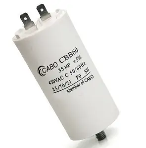 Hi-Perform CBB60 <span class=keywords><strong>condensateur</strong></span> <span class=keywords><strong>de</strong></span> <span class=keywords><strong>démarrage</strong></span> moteur <span class=keywords><strong>condensateur</strong></span> <span class=keywords><strong>de</strong></span> machine à laver - Product Image 1