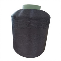 Filament tricoté 150D en polyester FDY brillant, teint, type chenille, pour ruban jacquard, accessoire de marque, AB148 Jinjiang