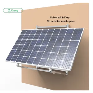आसान समायोज्य सौर पैनल बढ़ते ब्रैकेट घर और बालकनी के लिए प्रमाणित दीवार बढ़ते सिस्टम