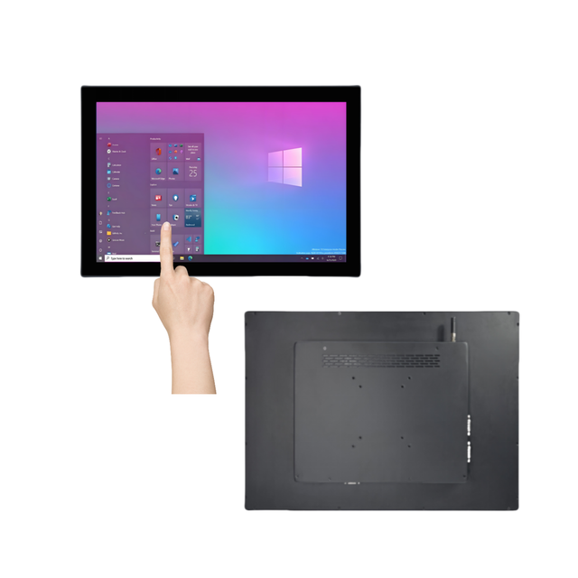 Wholesales Hot Style Industrial 15.6/21.5 Inch Aluminum Touch Screen All-in-One Touch Panel PC Open Frame Wall Computer Serial