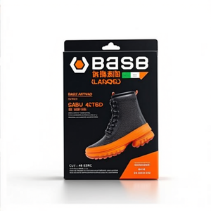 Base Oren ESD Safety <b>Shoes</b> Black Grey Cut 48 S3 ESD SRC - Product Image 2