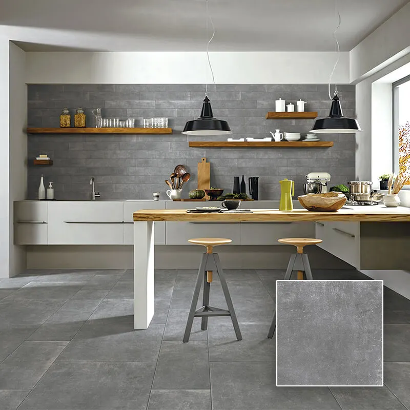 Foshan Realgres 600X600 Concrete With Outdoor Floor Rustic Stone Floor Tiles Porcelain Rustic Tile
