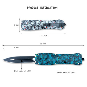 سكين جيب BM للرحلات الخارجية والتخييم والصيد، سكين تكتيكي للبقاء على قيد الحياة مع شفرة من الفولاذ المقاوم للصدأ 440C ومقبض من البلاستيك ABS - Product Image 6