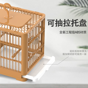 Large Space Portable <strong>Bird</strong> <strong>Cage</strong> Foldable Parrot Outer <strong>Cage</strong> with Breathable Viewing Window Household Special <strong>Bird</strong> Supplies - Product Image 4