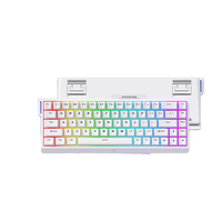 Teclado Mecánico MCHOSE Ace 60 68 Pro, Nuevo, de Plástico, Retroiluminación RGB, Diseño Ergonómico, para Juegos, Portátil/Escritorio, Personalizado, 0.01ms, 8k