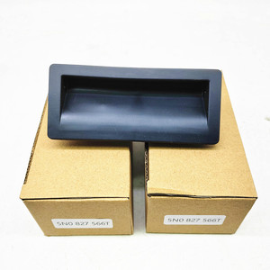 มือจับท้ายรถ VW 5N0 827 566สีดำประตูท้ายรถปล่อยพลาสติกสำหรับ Jetta Tiguan Passat Lavida - Product Image 1
