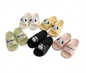 Cartoon <b>Slides</b> Women's Home Slippers Anti <b>Slip</b> EVA Outsole PVC Upper Size 36 41 All Seasons Open Toe Style - Product Image 1