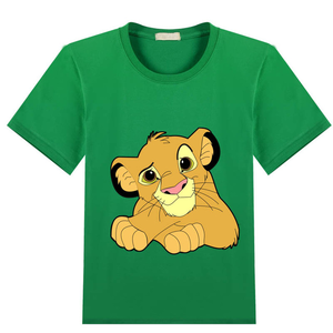Colors 2-12T Baby Boys and Girl Tee 100% Cotton <strong>lion</strong> <strong>king</strong> T Shirt Children T Shirts Boys Clothing Kids <strong>Clothes</strong> Summer Tops - Product Image 1