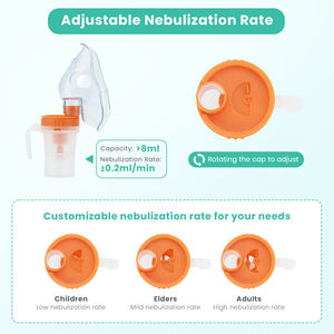 Mesin penyedot udara portabel, mesin <span class=keywords><strong>Nebulizer</strong></span> kompresor udara 12V DC grosir dengan adaptor - Product Image 6