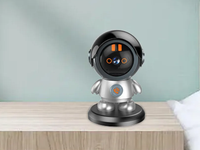 WiFi-Haustier kamera mit Nachtsicht und Zwei-Wege-Audio, Indoor-Smart-Home-Haustier kamera für Hunde und Katzen, Bewegungs verfolgung
