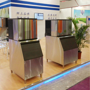 Machine à glaçons carrés industrielle et commerciale 1000 kg 700 kg 900 kg Machine à glaçons lourde pour restaurant bar - Product Image 3