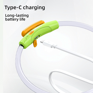 Venta al por mayor multifuncional USB recargable Flash perro collar mascota gato perro Collar <span class=keywords><strong>LED</strong></span> perro Collar - Product Image 4