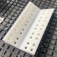ZSPE Feuille perforée en plastique PVC HDPE personnalisée Plaque perforée en polypropylène PP