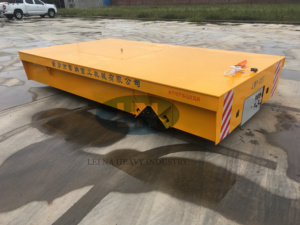 Nuevo Carro de Transferencia Motorizado de Acero con Control PLC y Alimentación por Batería con Rodamientos de Bolas para el Transporte de Piezas Grandes - Product Image 2