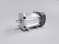 Moteur PMSM à couple élevé 380V AC 250Hz 5 pôles moteur synchrone personnalisé à aimant Permanent moteur PM pour Machine industrielle
