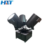 Projecteur de lumière de recherche de ciel, avec tête rotative, 3x7kw, équipement de plein air, zoom, recherche de faisceau
