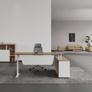 Wooden Ceo Luxury Modern Executive Office Desk Set Furniture for Desks <b>Table</b> and <b>Tables</b> Design Classic Offices Designer - Product Image 4