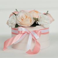 Vente en gros de boîtes rondes florales pour les Bouquets de fleurs, pour les cadeaux de mariage
