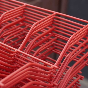 سياج شبكي ثلاثي الأبعاد للاستخدام الخارجي مع طلاء PVC مجلفن، تصميم صديق للبيئة لأمان الحدائق - يشمل خدمة النمذجة ثلاثية الأبعاد - Product Image 2