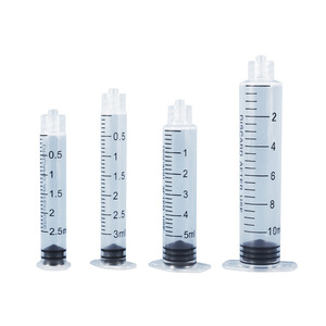 Tubo de jeringa transparente Luer Lock de 3ml y 5ml sin émbolo, desechable, para pistola de mesoterapia, alimentación de mascotas, llenado de muestras cosméticas - Product Image 1