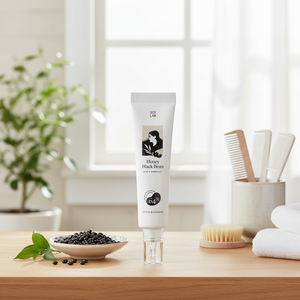[SOY LAB] ออร์แกนิค ฮันนี่ แบล็คบีน สกัลป์ แอมพูล ผสมสารสกัดจากพืชธรรมชาติ เอสเซนส์อ่อนโยนเพื่อหนังศีรษะที่สมดุลและผมที่แข็งแรง - Product Image 3