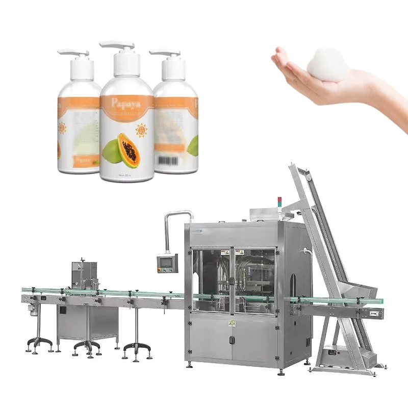 Machine de remplissage de bouteilles, entièrement automatique, huile essentielle, crème, Lotion, liquide