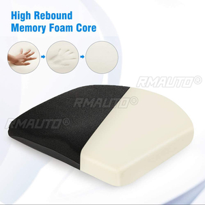 Automobiles Seat Covers Car Seat <b>Cushion</b> Pad <b>Memory</b> <b>Foam</b> Mat for Auto Office Chair Back Sciatica Pain Relief - Product Image 3