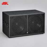 Subwoofer passif double 21 pouces JSL, subwoofer professionnel PA 133 dB pour concert, festival, boîte de nuit, DJ, système de sonorisation live, OEM
