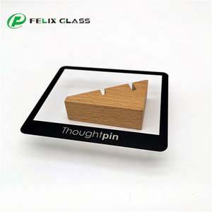 Panneau en verre trempé massif découpé sur mesure FELIX avec application d'écran tactile industriel et impression sérigraphique - Product Image 3