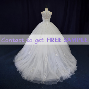 TEENYEE Vintage Plus <strong>Size</strong> Women's Halter Ball Gown <strong>Wedding</strong> <strong>Dresses</strong> Bridal <strong>Dress</strong> with Removable Halter Neck - Product Image 4