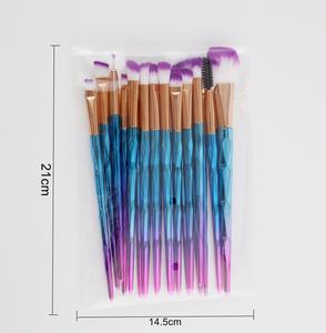 <span class=keywords><strong>Docolor</strong></span>-Juego de brochas de maquillaje, Set de brochas de maquillaje de marca privada, originales, 20 unidades - Product Image 6