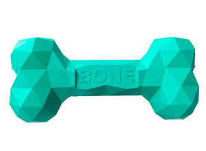Jouet à mâcher pour chien en caoutchouc écologique pour les mâcheurs agressifs, design en forme de diamant pour la santé des dents et des gencives, utilisation en intérieur/extérieur - Product Image 2