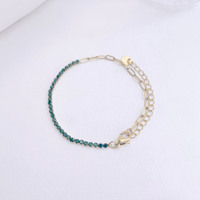 Pulseras de Cadena de Eslabones de Acero Inoxidable de Lujo, Estilo Indio, para Mujer, Chapadas en Oro Antiguo y Plata, Joyería para Fiestas y Bodas Br0073